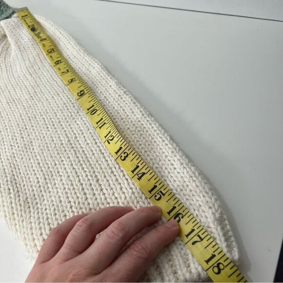 #51 Vintage Jamie Scott hand knitted oversized grandma sweater size medium - Picture 8 of 11